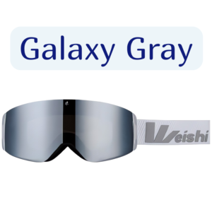 magnetic ski goggles black
