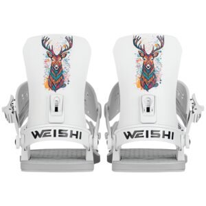 pro series freestyle snowboard bindings matte black