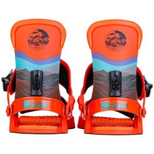 snowboard bindings classic color