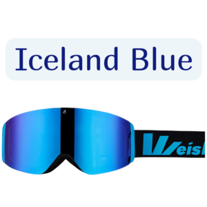 magnetic ski goggles black